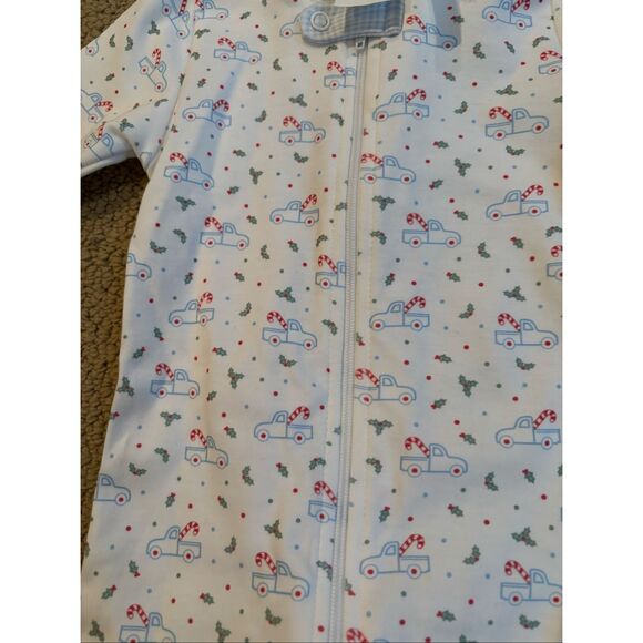 NWT Lullaby Set Christmas Pajamas 6m footie - Picture 2 of 5